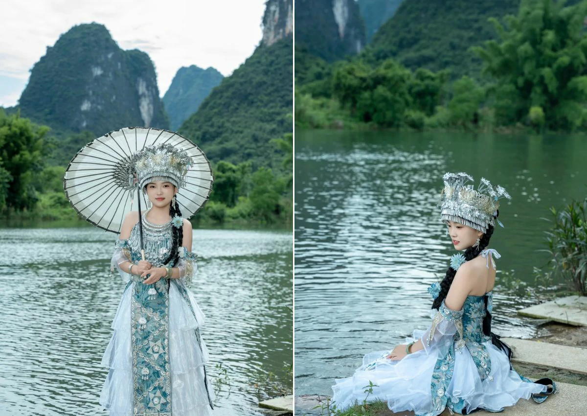 桂林山水風光