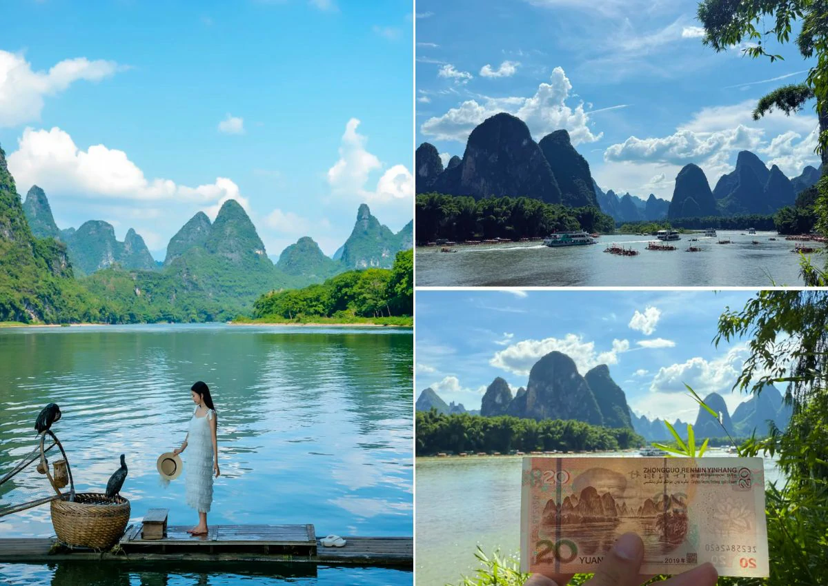 桂林山水風光